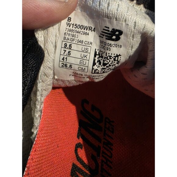 New Balance 1500v4 Womens Size 9.5 White Orange Athletic Running Shoes Sneakers - Picture 9 of 9